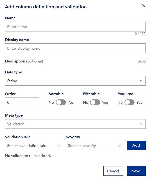 Schema management | Veracity Docs